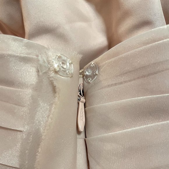 Vera Wang Blush Pink Wedding Gown Size 0 - Picture 13 of 16